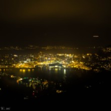 Bergen nocą